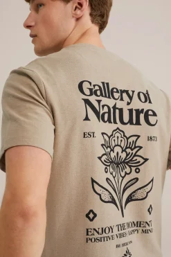 T-shirt met opdruk