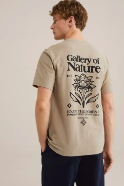 T-shirt met opdruk