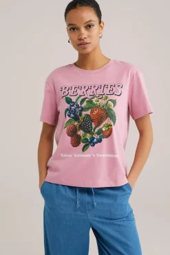 T-shirt met opdruk