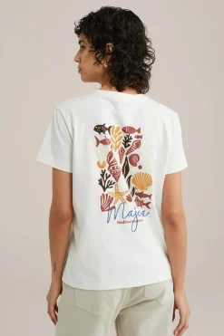 T-shirt met opdruk