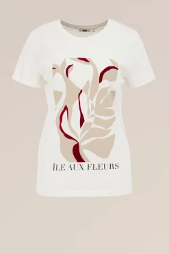 t-shirt met opdruk