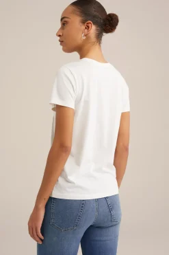 t-shirt met opdruk