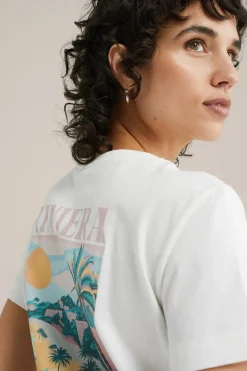 T-shirt met opdruk