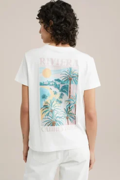 T-shirt met opdruk