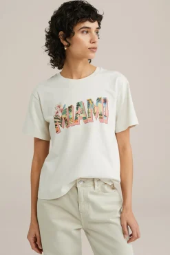 T-shirt met opdruk