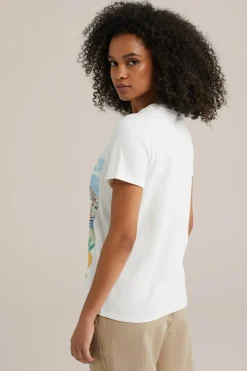 T-shirt met opdruk