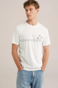 T-shirt met opdruk