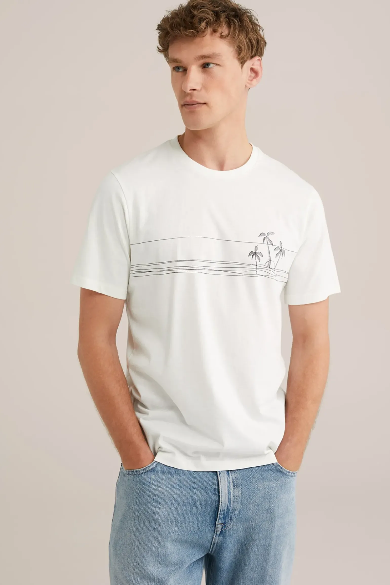 T-shirt met opdruk