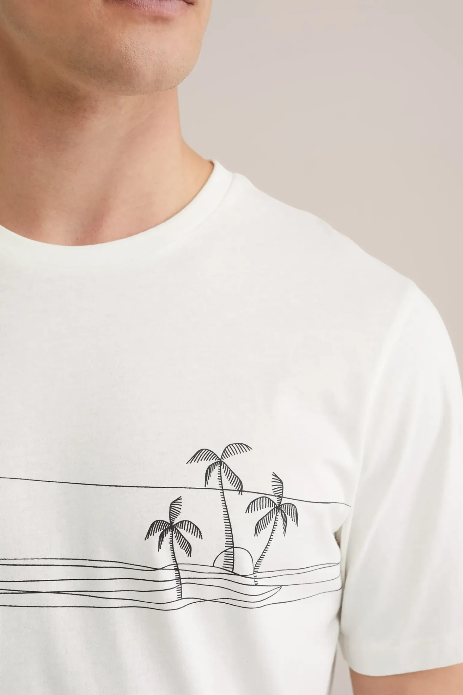 T-shirt met opdruk