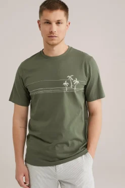 T-shirt met opdruk