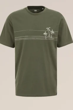 T-shirt met opdruk