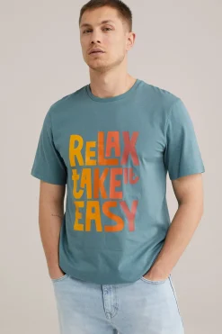 T-shirt met opdruk