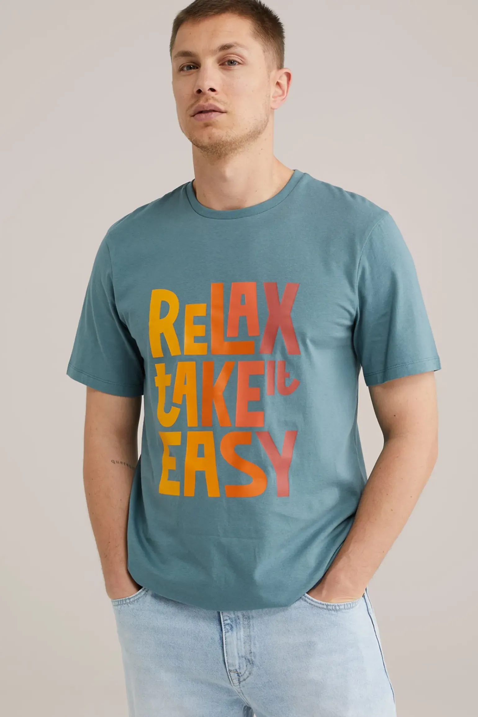 T-shirt met opdruk