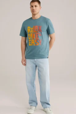 T-shirt met opdruk
