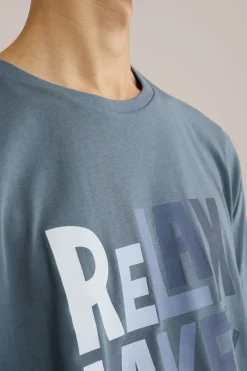 T-shirt met opdruk