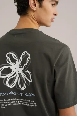 T-shirt met opdruk