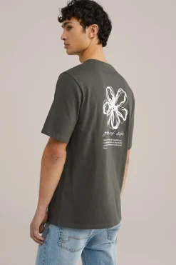 T-shirt met opdruk