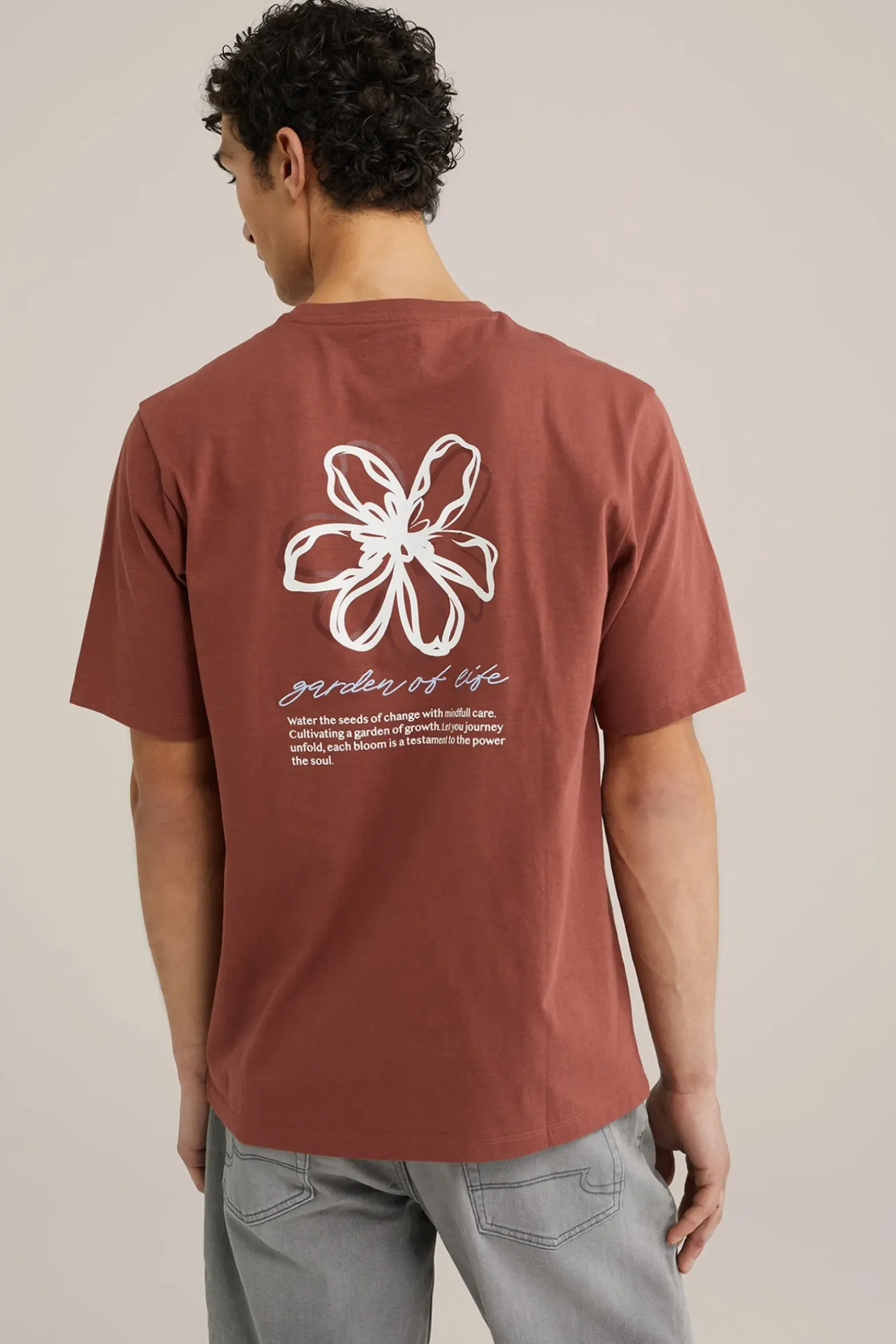 T-shirt met opdruk