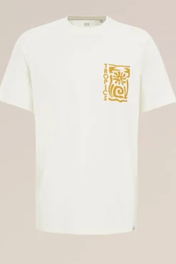 T-shirt met opdruk