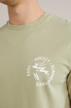 T-shirt met opdruk