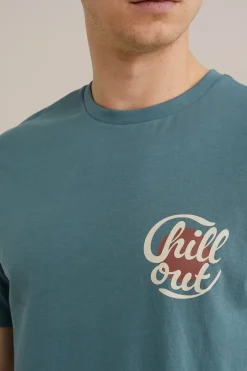 T-shirt met opdruk