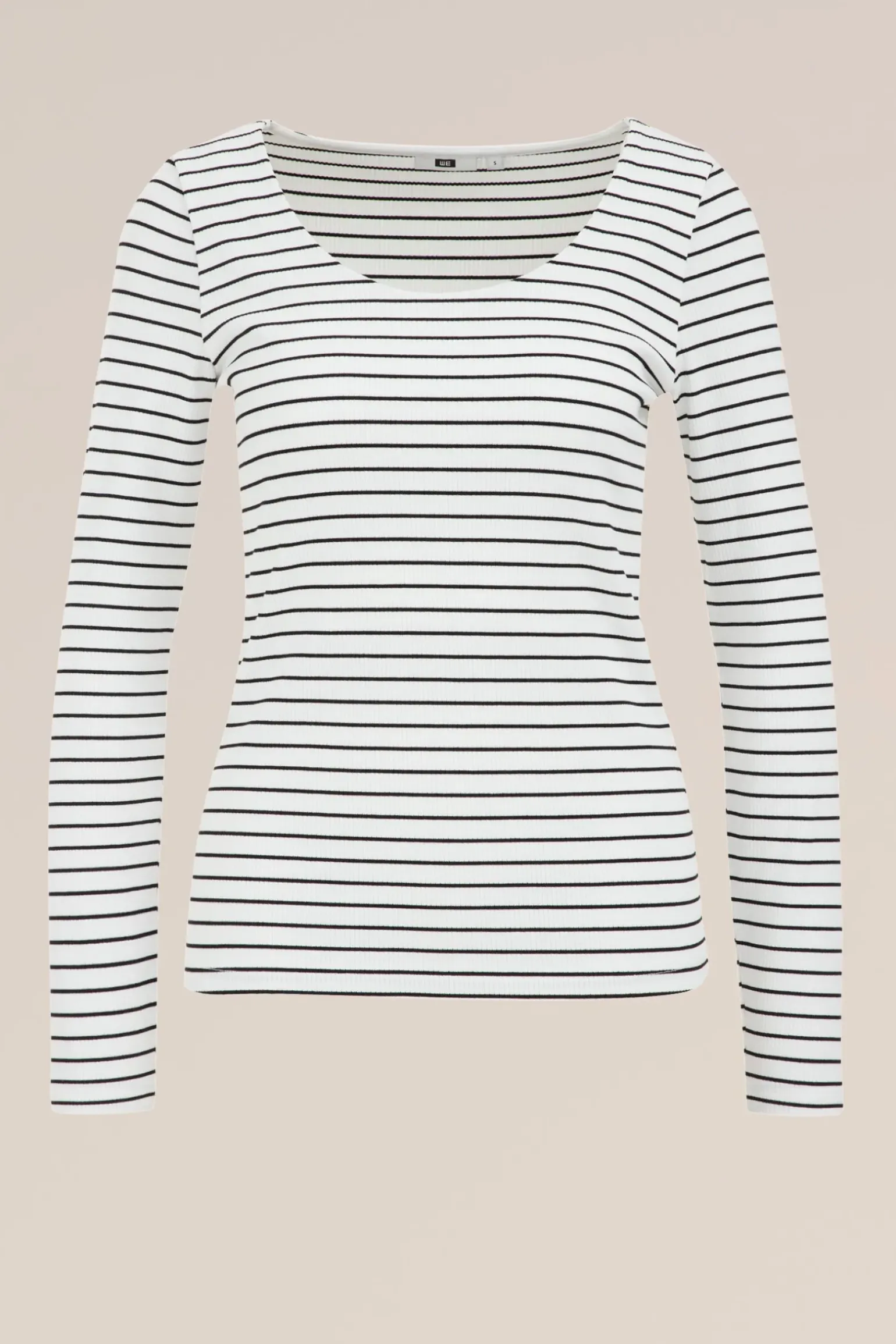 T-shirt met streep