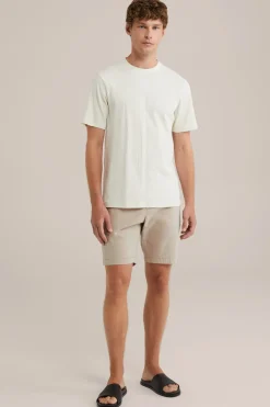T-shirt met structuur