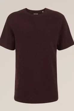 T-shirt met structuur