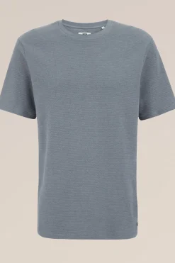 T-shirt met structuur