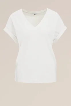 T-shirt met structuur