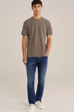 T-shirt met structuur