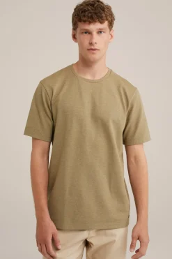 T-shirt met structuur