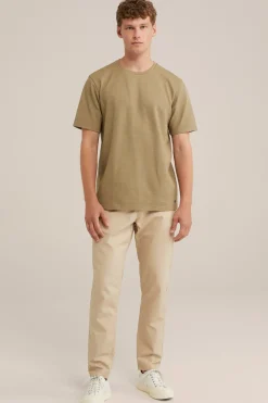 T-shirt met structuur