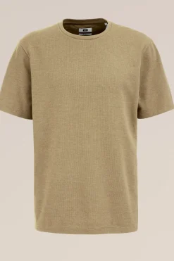 T-shirt met structuur