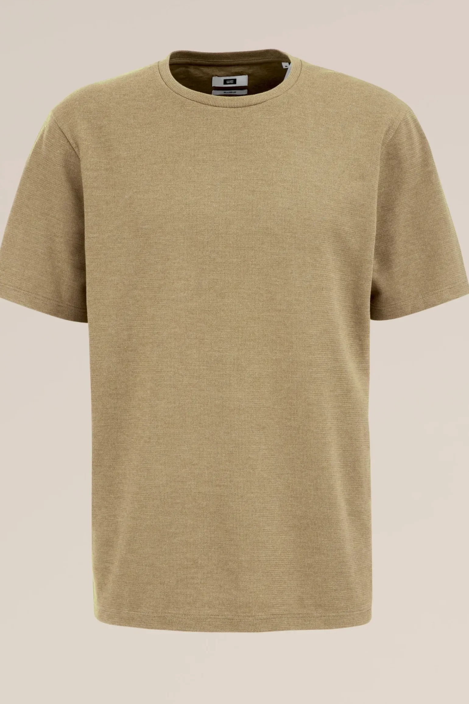 T-shirt met structuur