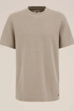 T-shirt met structuur