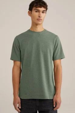 T-shirt met structuur