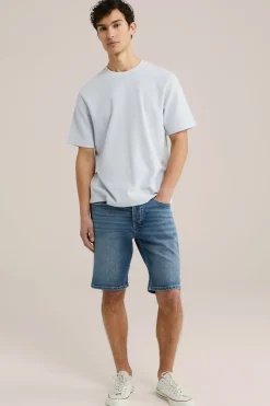 T-shirt met structuur