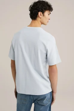 T-shirt met structuur