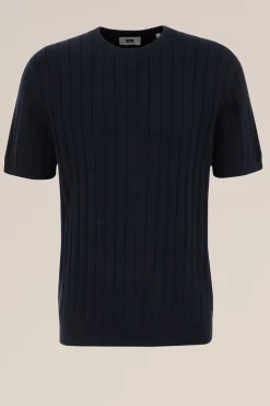 T-shirt met structuur