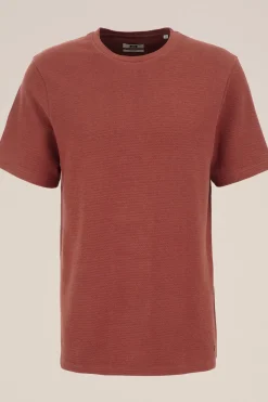 T-shirt met structuur