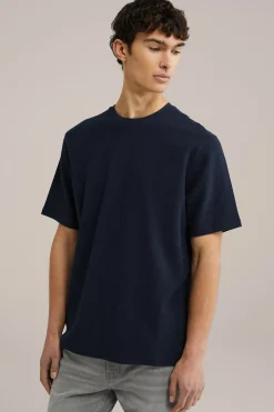 T-shirt met structuur