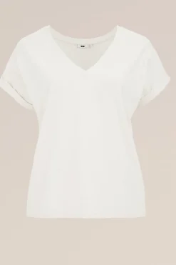 T-shirt met structuur - Curve
