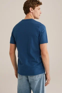 T-shirt met V-hals