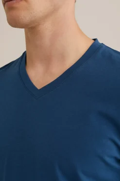 T-shirt met V-hals