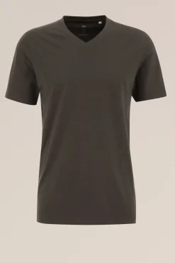 T-shirt met V-hals