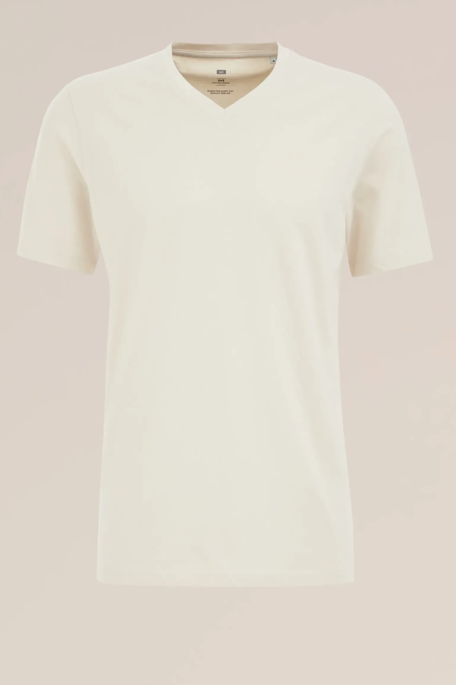T-shirt met V-hals