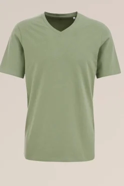 T-shirt met V-hals
