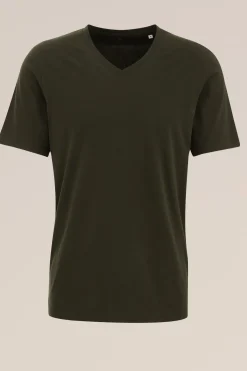 T-shirt met V-hals