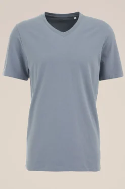 T-shirt met V-hals